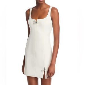 Cinq à Sept Toira Embellished Safety Pin Mini Dress